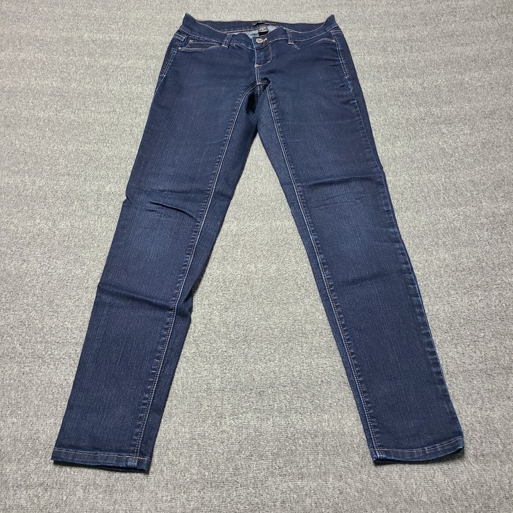 White House Black Market Jeans Womens Xs Skinny Leg Stretch Low Rise Denim Pants
